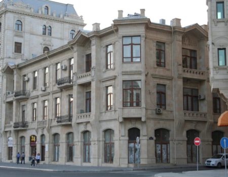 Zabytkowa Kamienica w Baku w Azerbejdżanie