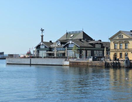 Dworzec Ångfärjeflytten w szwedzkim porcie Helsingborg